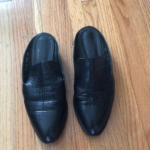 Robert Clergerie Leather Mules Sz 8